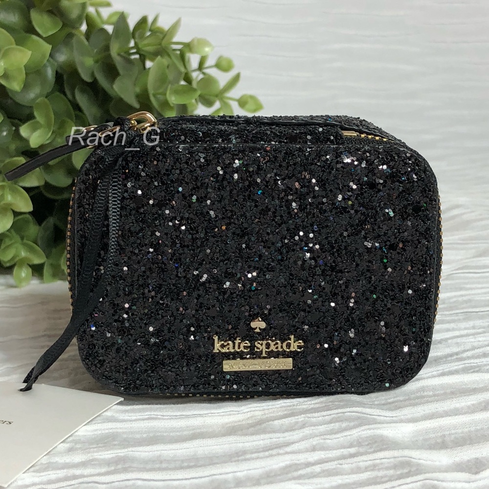 Kate Spade Laurel Way Glitter Jasmine Jewelry Box - Picture 2 of 5